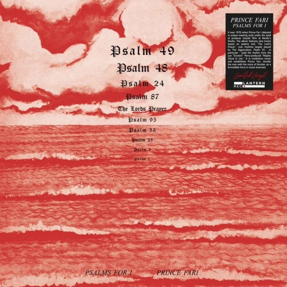 Prince Far I - Psalms For I [ VINYL LP ]