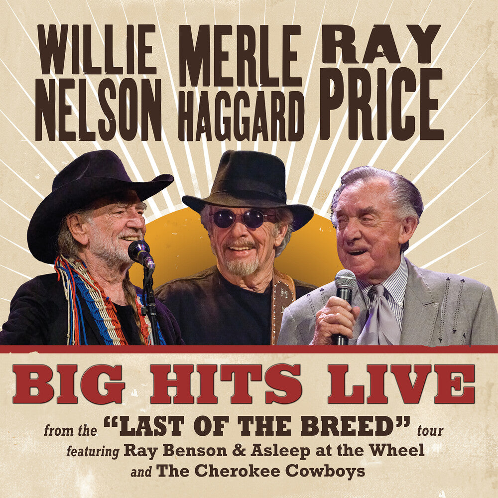Willie Nelson  / Haggard,Merle / Price,Ray - Big Hits Live From The Last Of The Breed Tour [ VINYL LP ]