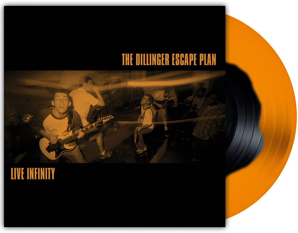 THE DILLINGER ESCAPE PLAN	 - Live Infinity -  [Black inside of orange krush vinyl] [ VINYL LP ]