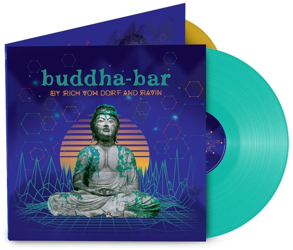 Buddha Bar: By Rich Vom Dorf & Ravin / Various - Buddha Bar: By Rich Vom Dorf & Ravin / Various - Aqua & Gold Vinyl [ VINYL LP ]