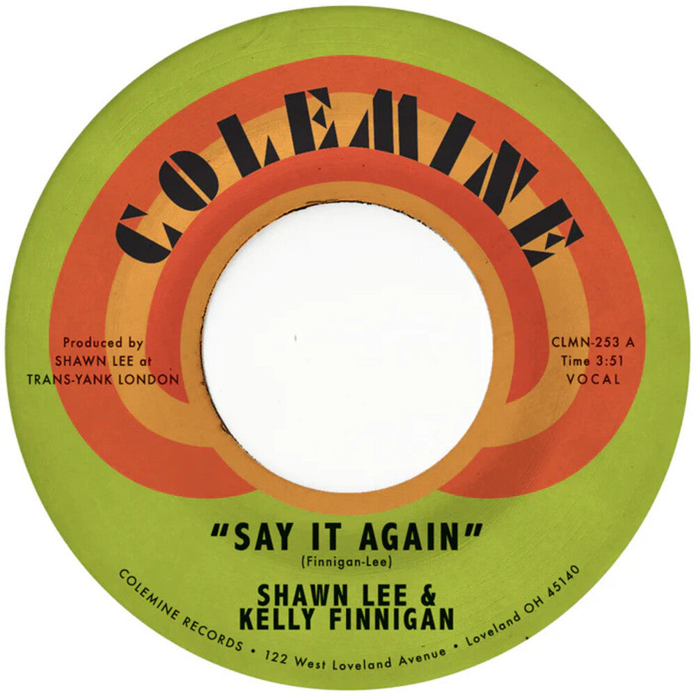 Shawn Lee  / Finnigan,Kelly - Say It Again / Harpsichord Rock [Colored Vinyl] [Clear Vinyl] [ VINYL LP ]