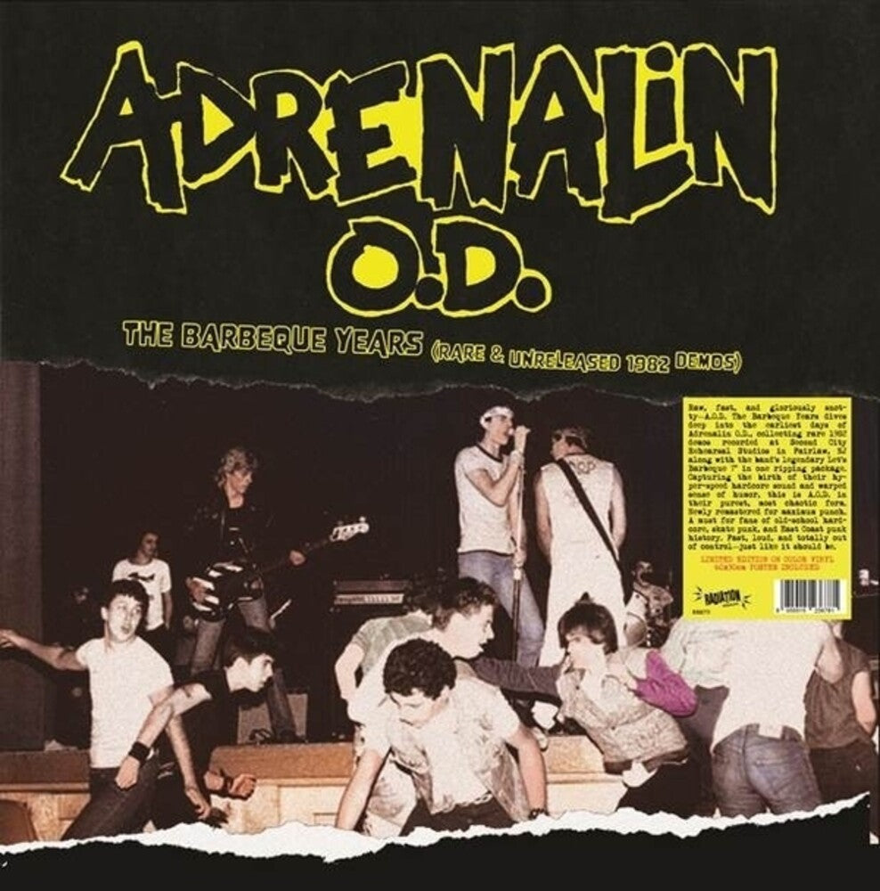 Adrenalin OD - Barbeque Years (Rare & Unreleased 1982 Demos) [ VINYL LP ]