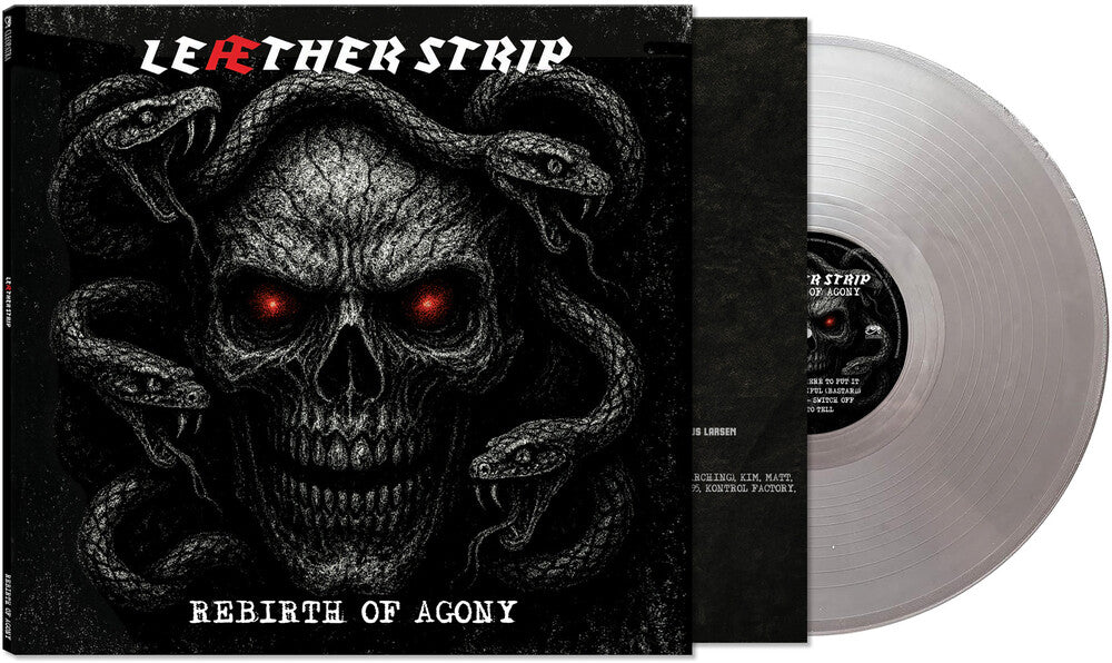 Leaether Strip - Rebirth Of Agony -  [Silver LP] [ VINYL LP ]