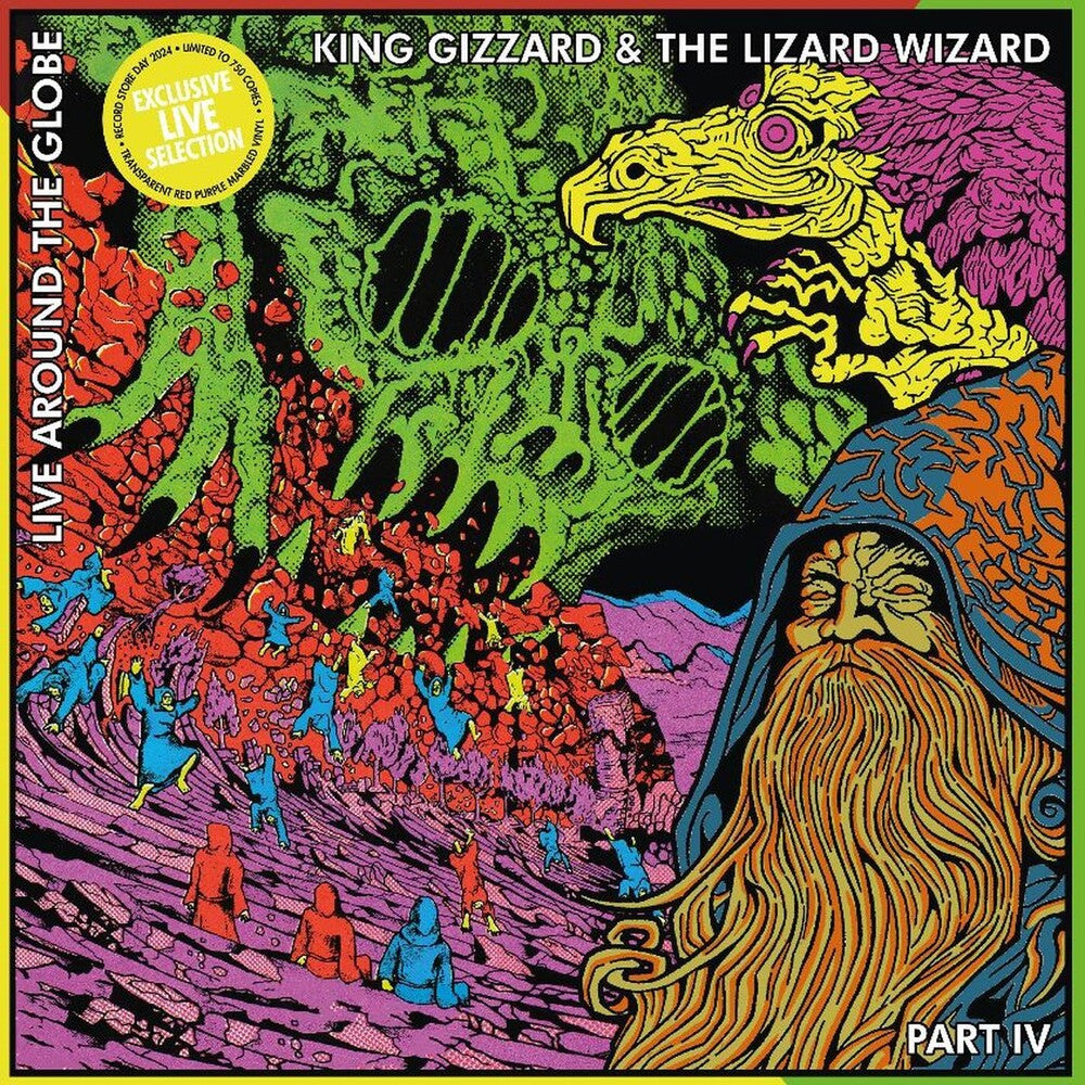King Gizzard & The Lizard Wizard - Live Around The Globe: Part Iv [ VINYL LP ]