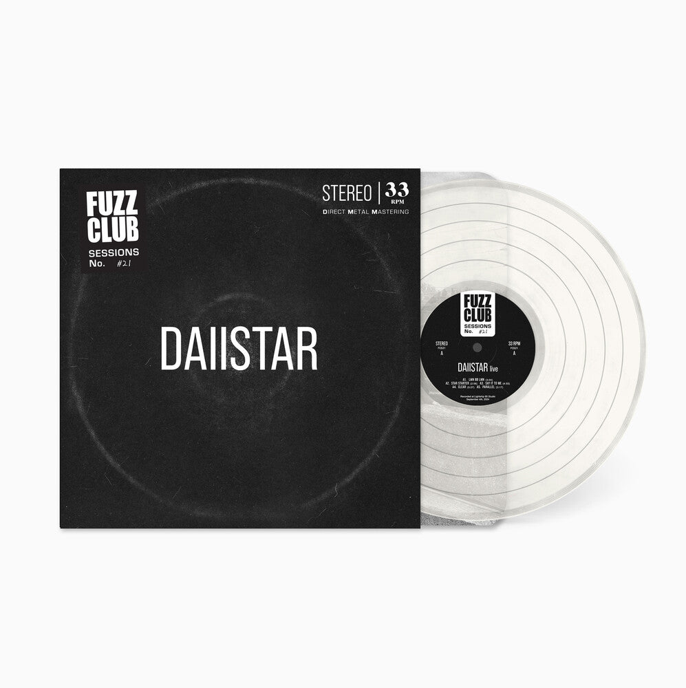Daiistar - Fuzz Club Session [Clear Vinyl] [Limited Edition] [180 Gram] [Indie Exclusive] [Download Included] [ VINYL LP ]
