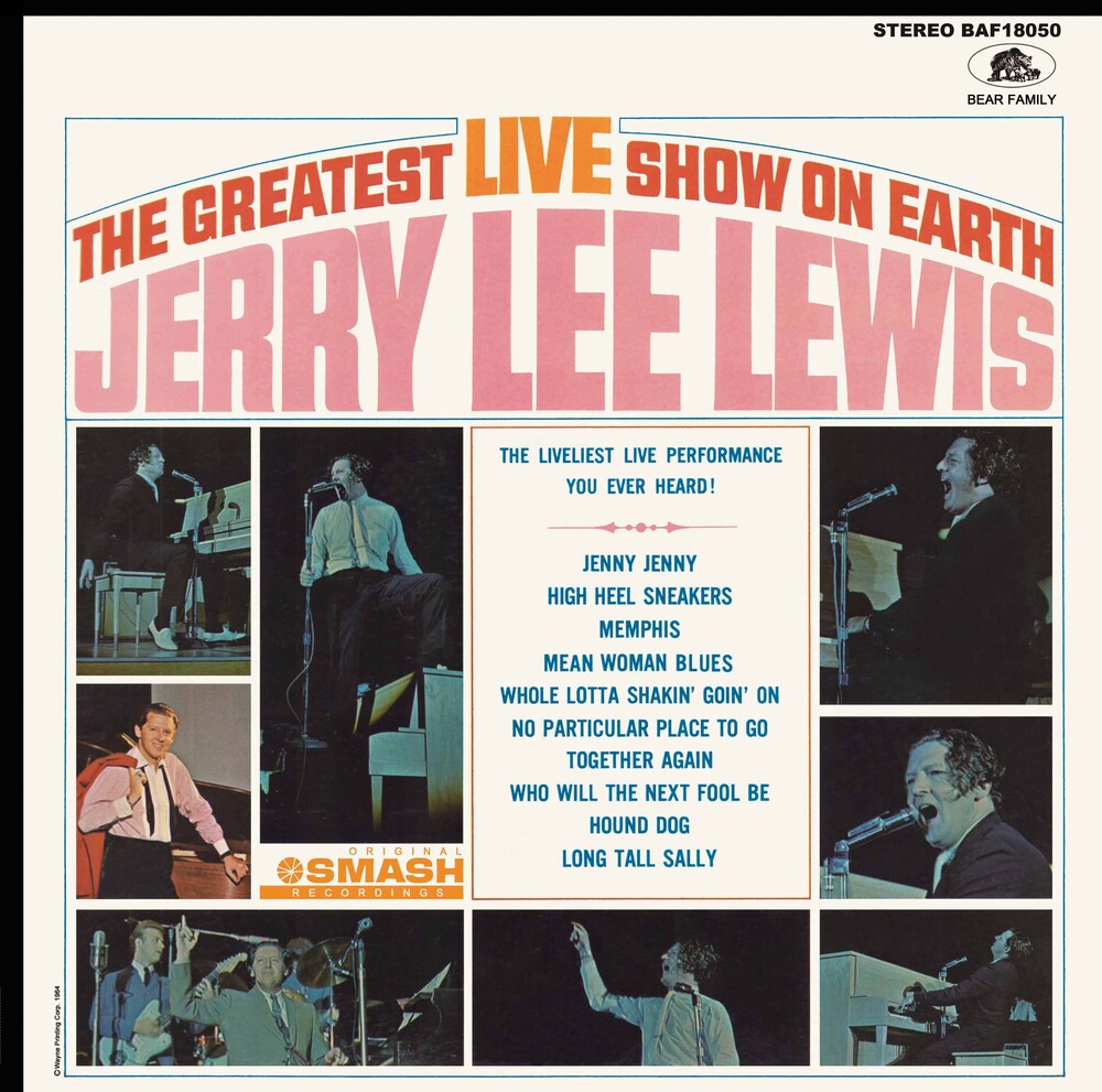 Jerry Lewis  Lee - Greatest Live Show On Earth [ VINYL LP ]