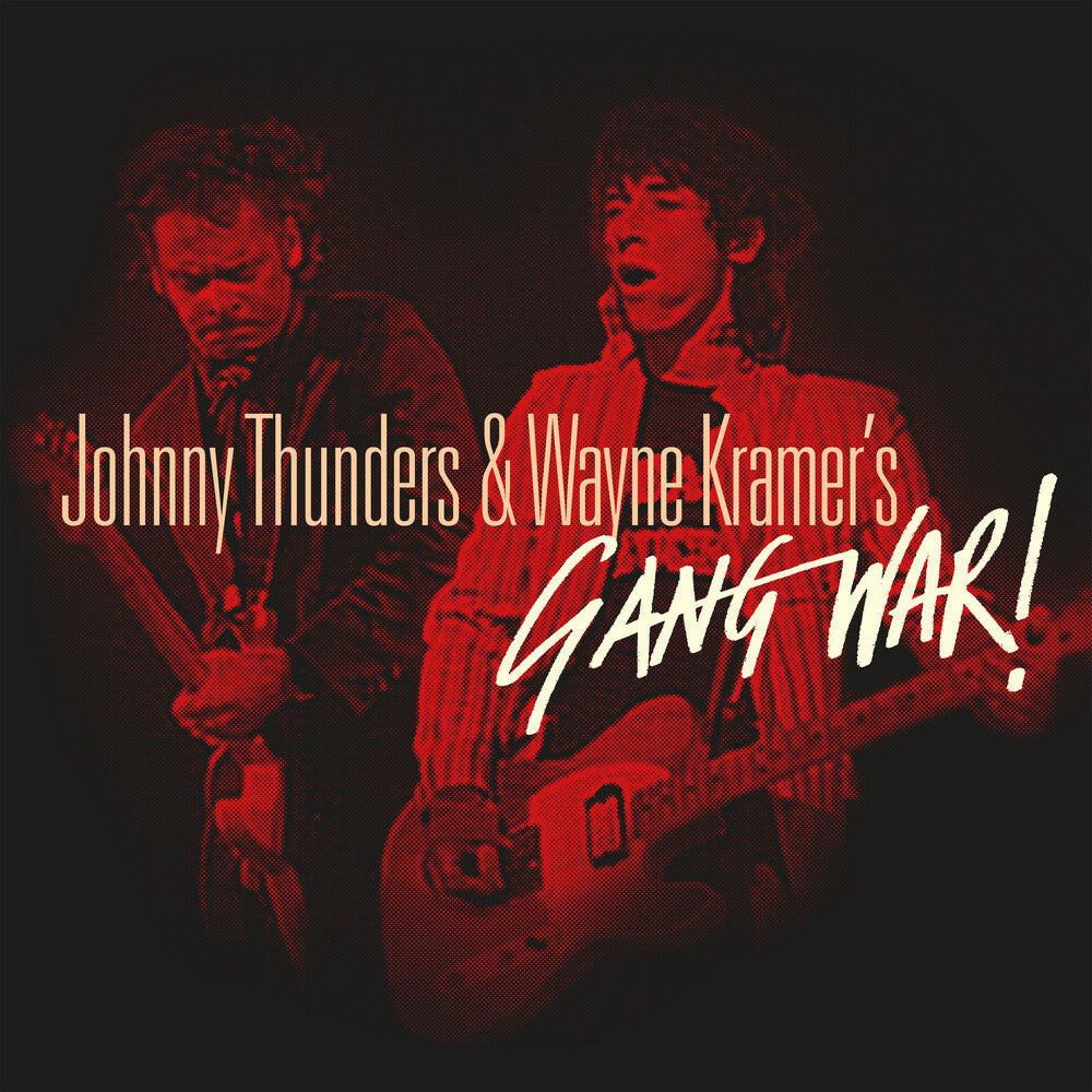 Johnny Thunders  / Kramer,Wayne - Gang War (Blk) [Clear Vinyl] (Red) (Spla) [ VINYL LP ]