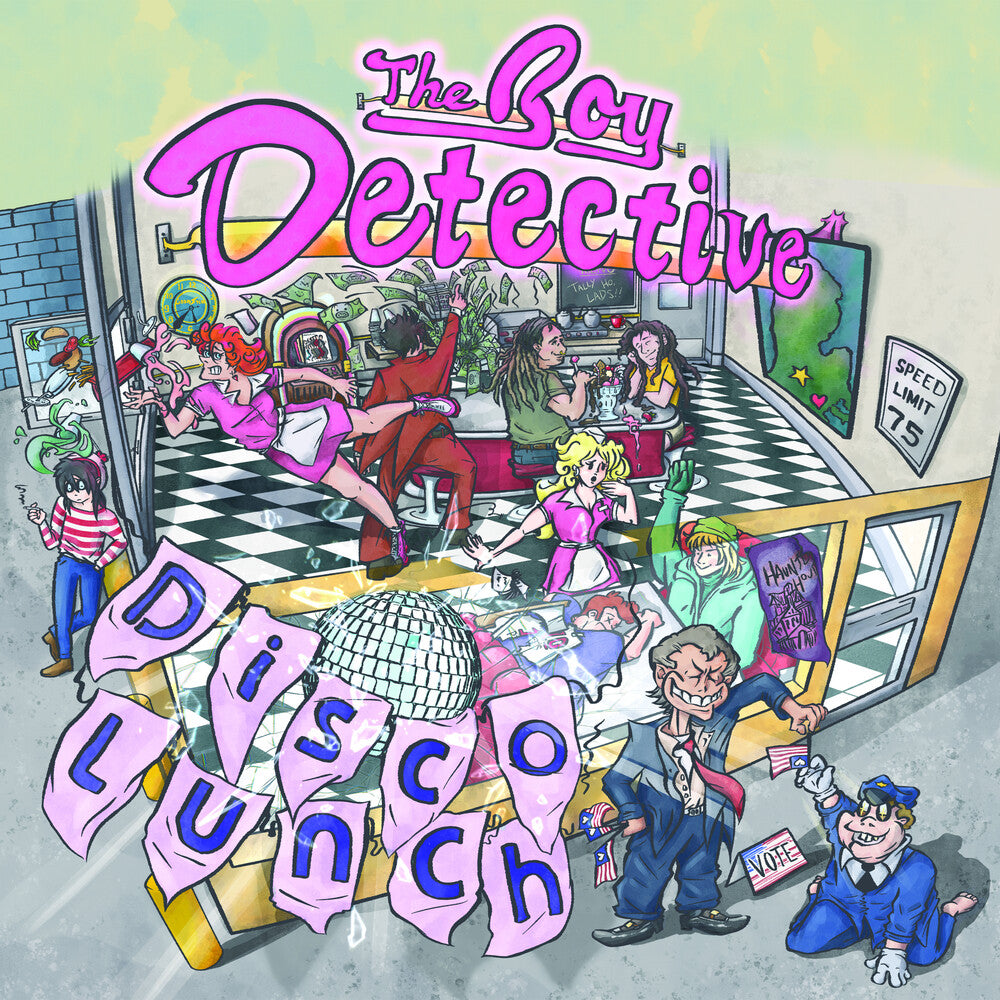 Pre-Order: Boy Detective - Disco Lunch [Purple Vinyl] [ VINYL LP ]