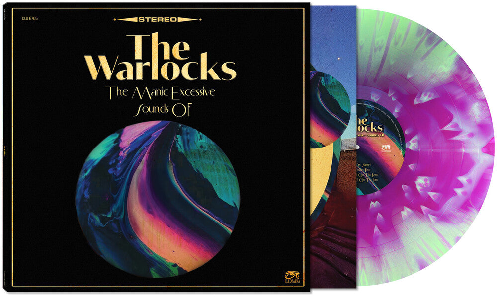 The Warlocks - The Manic Excessive Sounds Of [Purple/Coke Bottle Green Haze/Splatter LP] [ VINYL LP ]