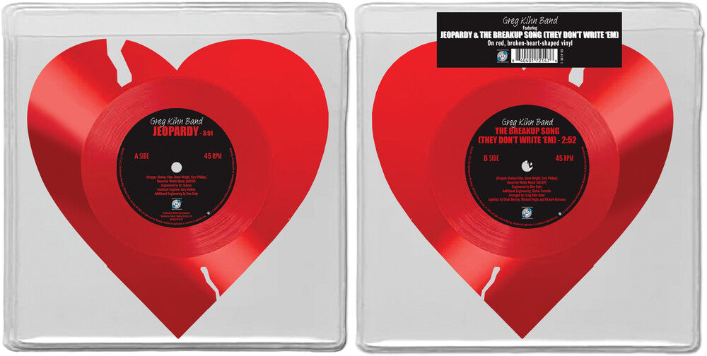 Pre-Order: Greg Kihn  Band - Jeopardy/Breakup Song (They Don't Write 'em) [Limited Edition] [ VINYL LP ]