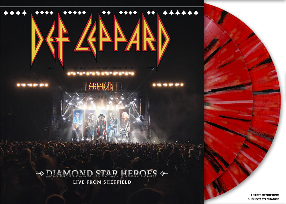 Def Leppard - Diamond Star Heroes: Live from Sheffield [180g Multicolor Splatter 2 LP] [ VINYL LP ]
