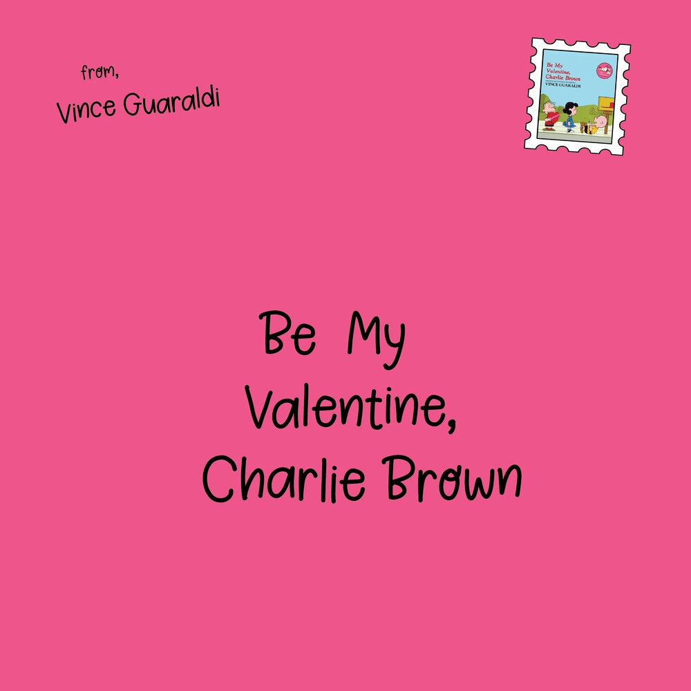 Pre-Order: Vince Guaraldi - Be My Valentine, Charlie Brown - Selections From The Original Soundtrack [Indie Exclusive Red Heart Shaped LP] [ VINYL LP ]