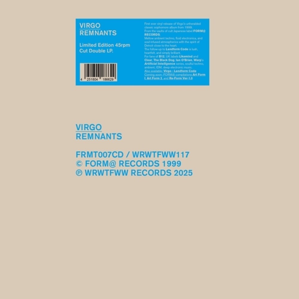 Virgo - Remnants [ VINYL LP ]