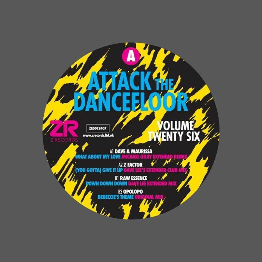 Attack The Dancefloor Vol. 26 / Various - Attack The Dancefloor Vol. 26 / Various [ VINYL LP ]