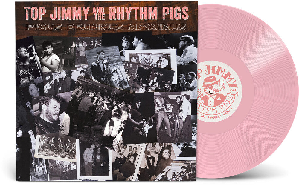 Pre-Order: Top Jimmy & the Rhythm Pigs - Pigus Drunkus Maximus [Pink Colored Vinyl] [ VINYL LP ]