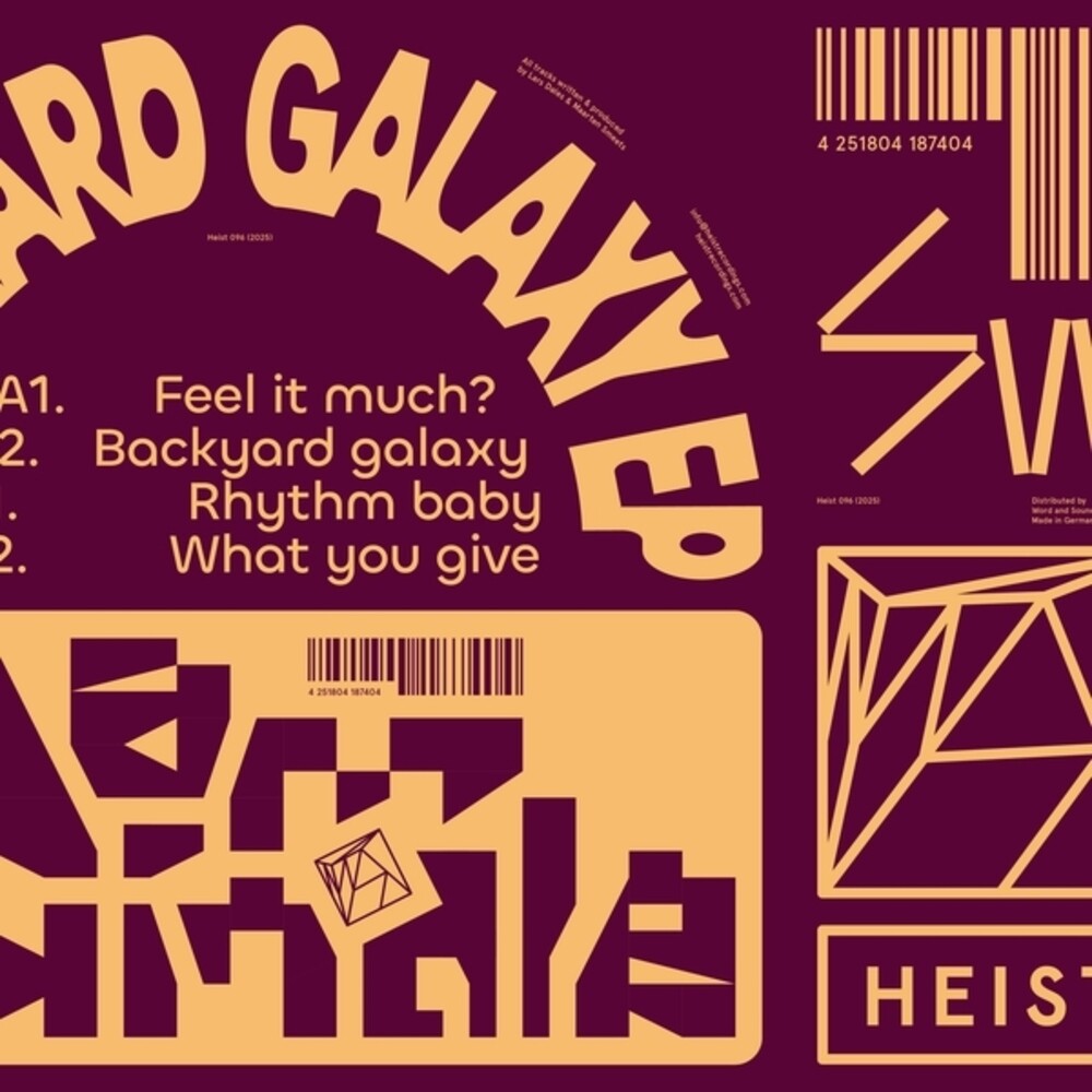 Dam Swindle - Backyard Galaxy Ep (Ep) [ VINYL LP ]