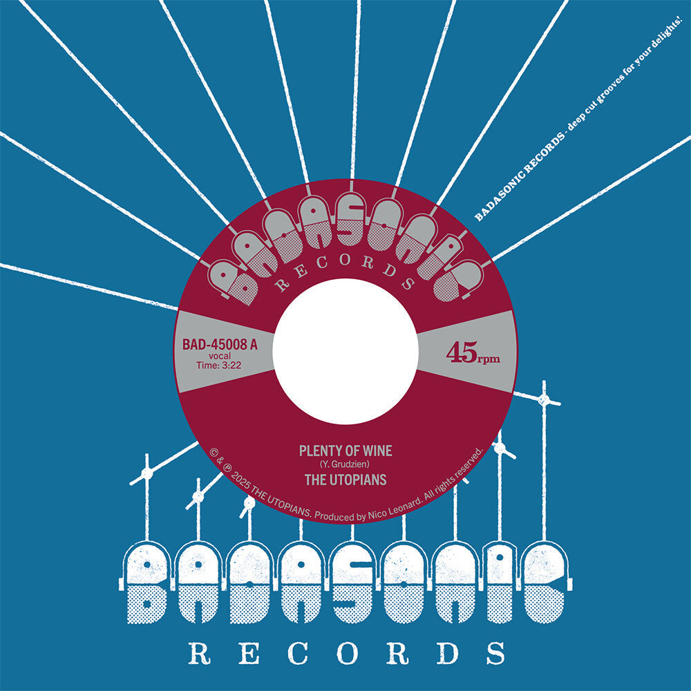Pre-Order: The Utopians - Plenty Of Wine [ VINYL LP ]