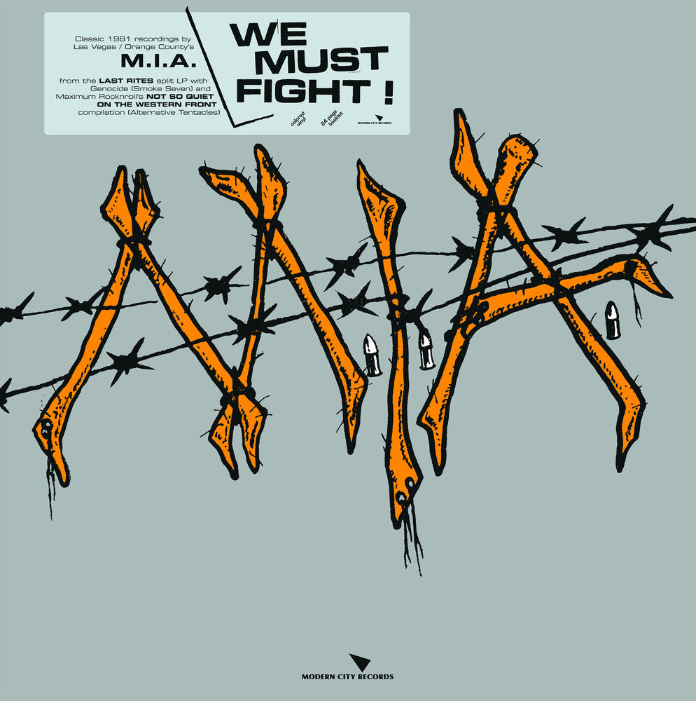 M.I.A. - We Must Fight - Hand-Screened Cover Version [Colored Vinyl] [ VINYL LP ]