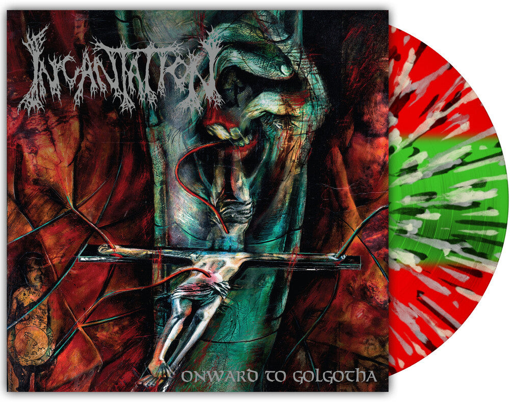 Incantation - Onward To Golgotha -  [Three Color Stripe with Splatter LP] [ VINYL LP ]