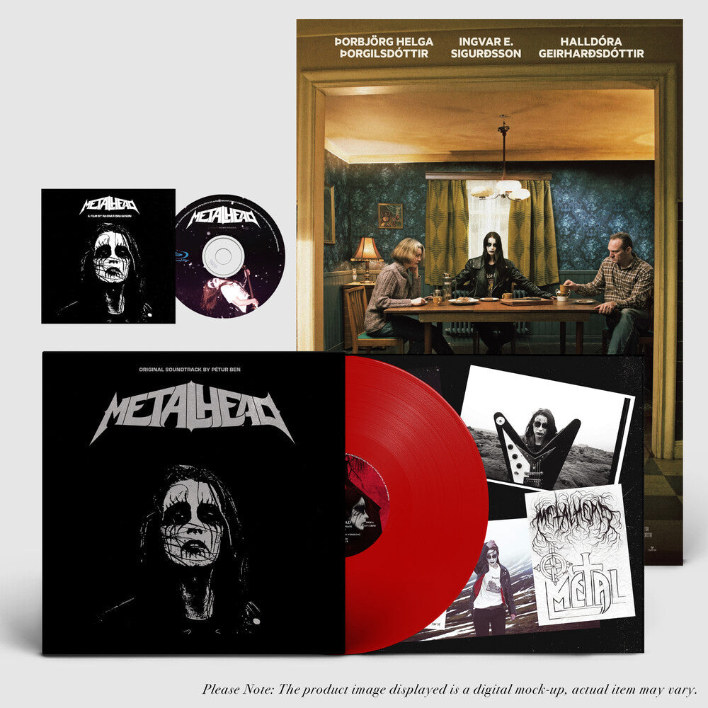 Pre-Order: Petur Ben  (Colv) (Ltd) (Post) (Red) (Wb) (Wbr) - Metalhead - O.S.T. [Colored Vinyl] [Limited Edition] (Post) (Red) [With Booklet] [ VINYL LP ]