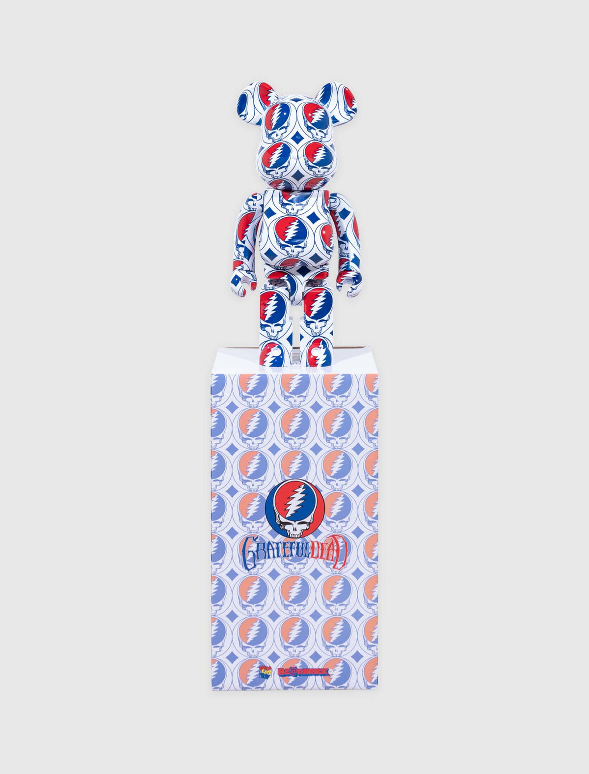 GRATEFUL DEAD STEAL YOUR FACE 1000% BE@RBRICK