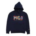 Logo Fleece Hoodie Cruise Navy