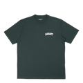 S/s University Script T-shirt Juniper / White