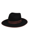 Reno Fedora Black/brown