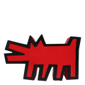 Barking Dog Statue Original Ve Red