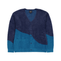 Merged Cardigan Blue Night