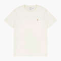 Custom Slim Fit Jersey Crewneck T-Shirt Parchment Cream