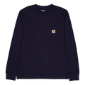 L/s Pocket T-shirt Dark Navy