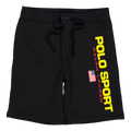 8-Inch Polo Sport Fleece Short Polo Black