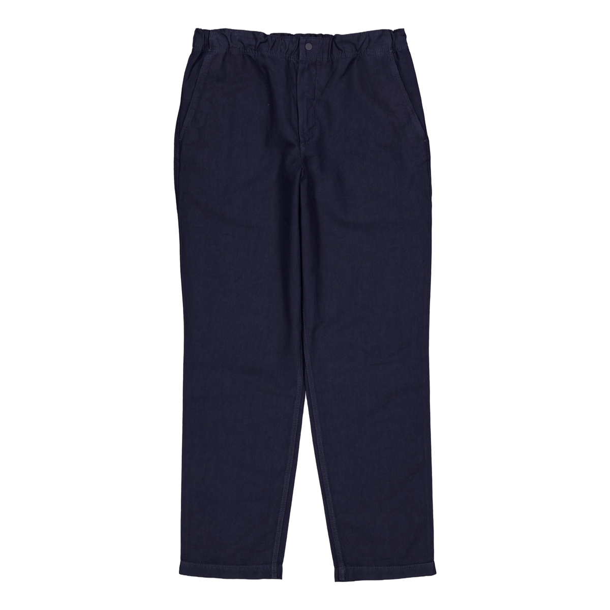 Ezra Relaxed Cotton Linen Trou Dark Navy