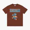 Served Up T-shirt Brown