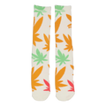 Abstract Plantlife Sock Natural