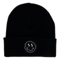 Smiley Beanie Black