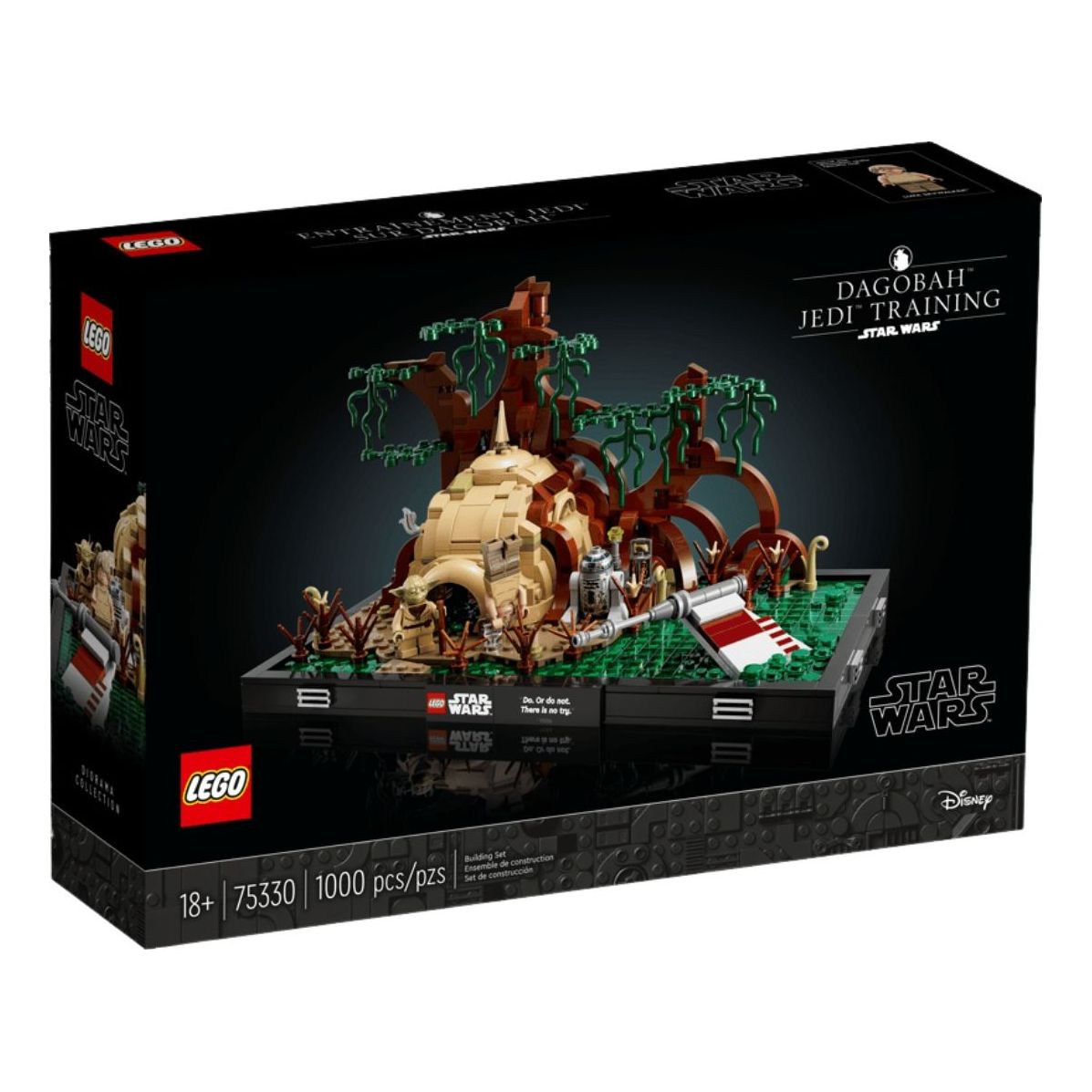 LEGO Star Wars Dagobah Jedi Training Diorama 75330