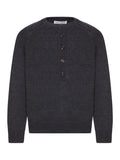 MAGLIONE IN LANA MERINO CHARCOAL DRY