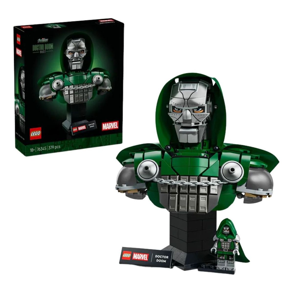 LEGO Doctor Doom Bust 76345 - LEGO Professional Edition
