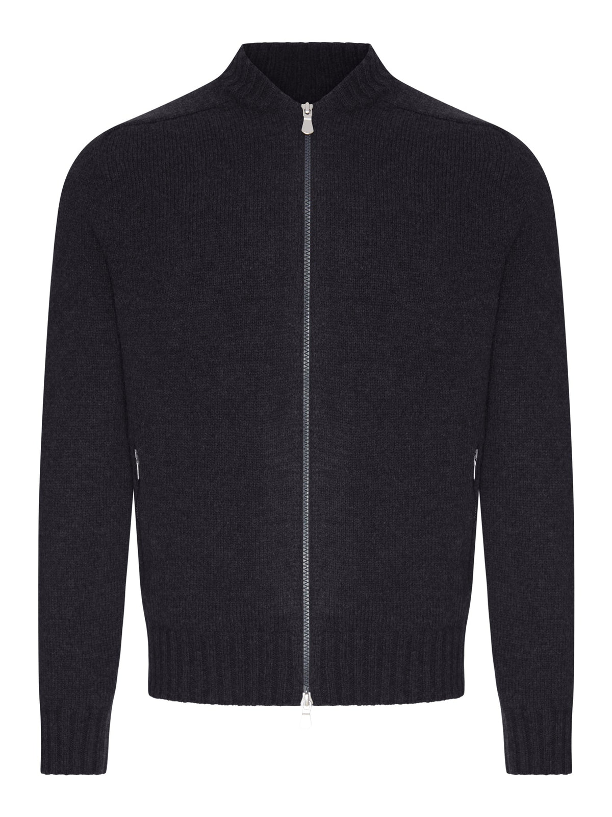 CARDIGAN FULL ZIP IN MAGLIA DI LANA