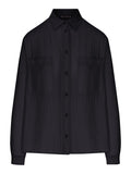 CAMICIA OVERSIZE CON TASCHE FRONTALI