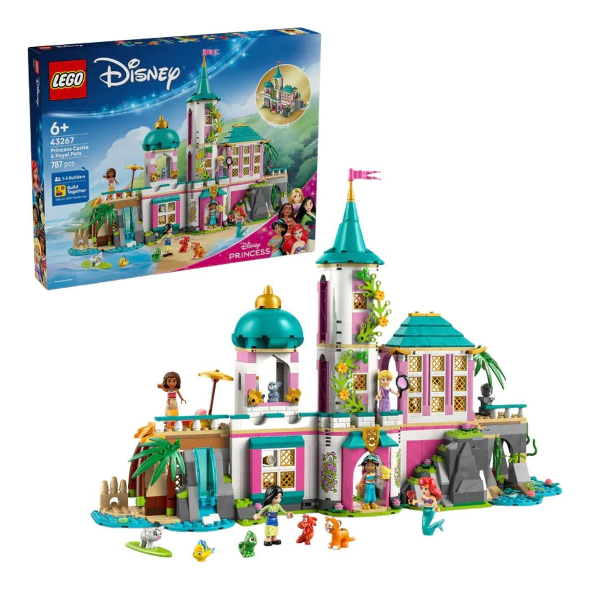 LEGO Disney Princess Castle & Royal Pets 43267
