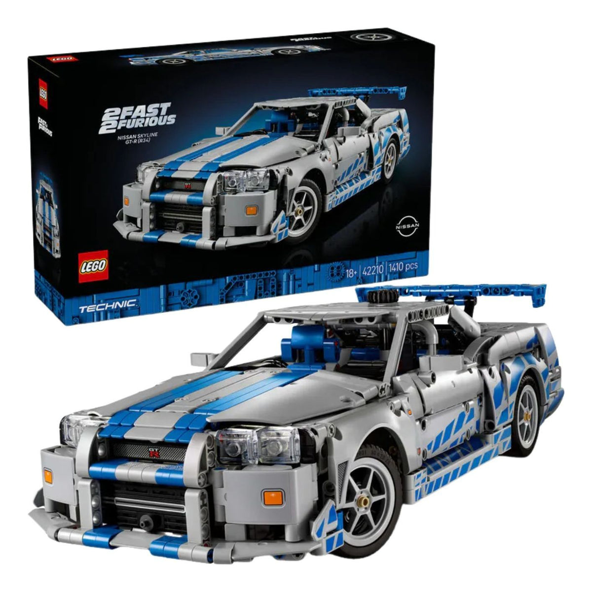 LEGO 42210 2 Fast 2 Furious Nissan Skyline GT-R (R3 42210