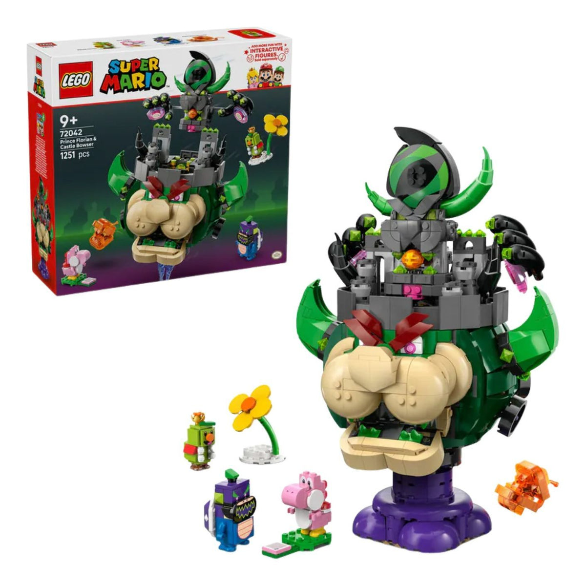 LEGO Super Mario Prince Florian Castle Bowser 72042