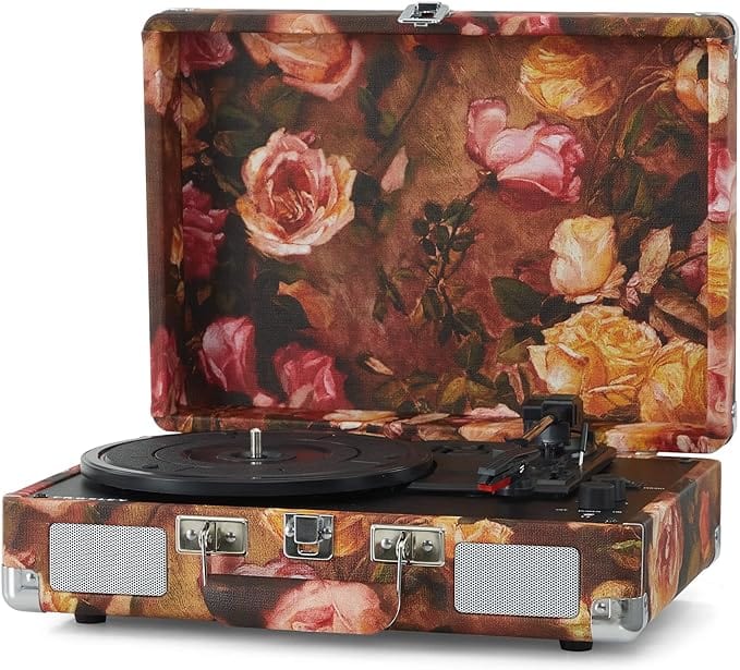 Crosley Cruiser Plus Turntable - Floral [Tech & Turntables]