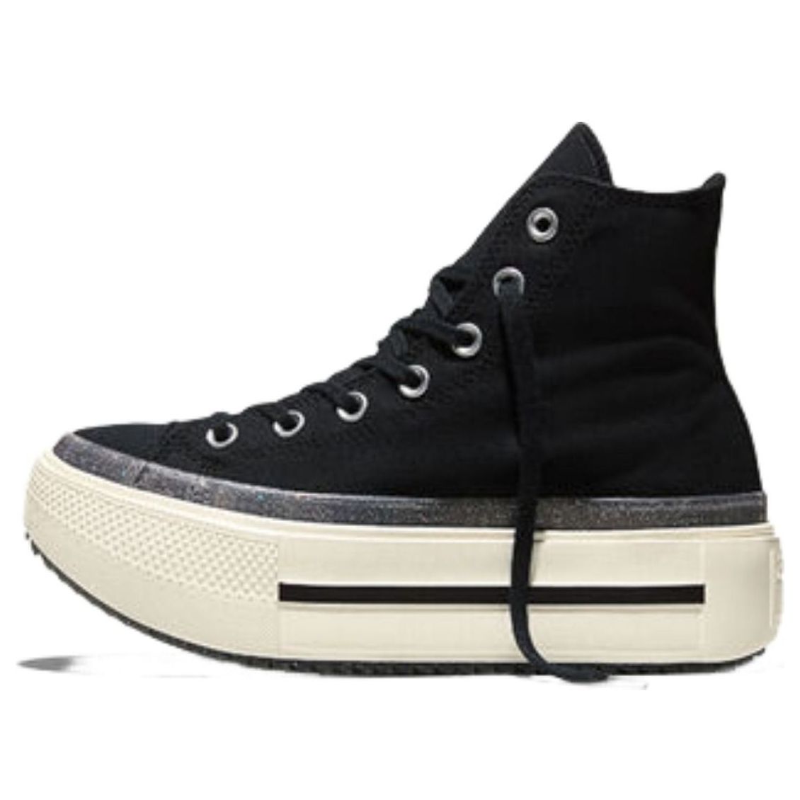 Converse Chuck Taylor All Star Lift Double Stack Platform Jelly 'Black Egret' A17792C