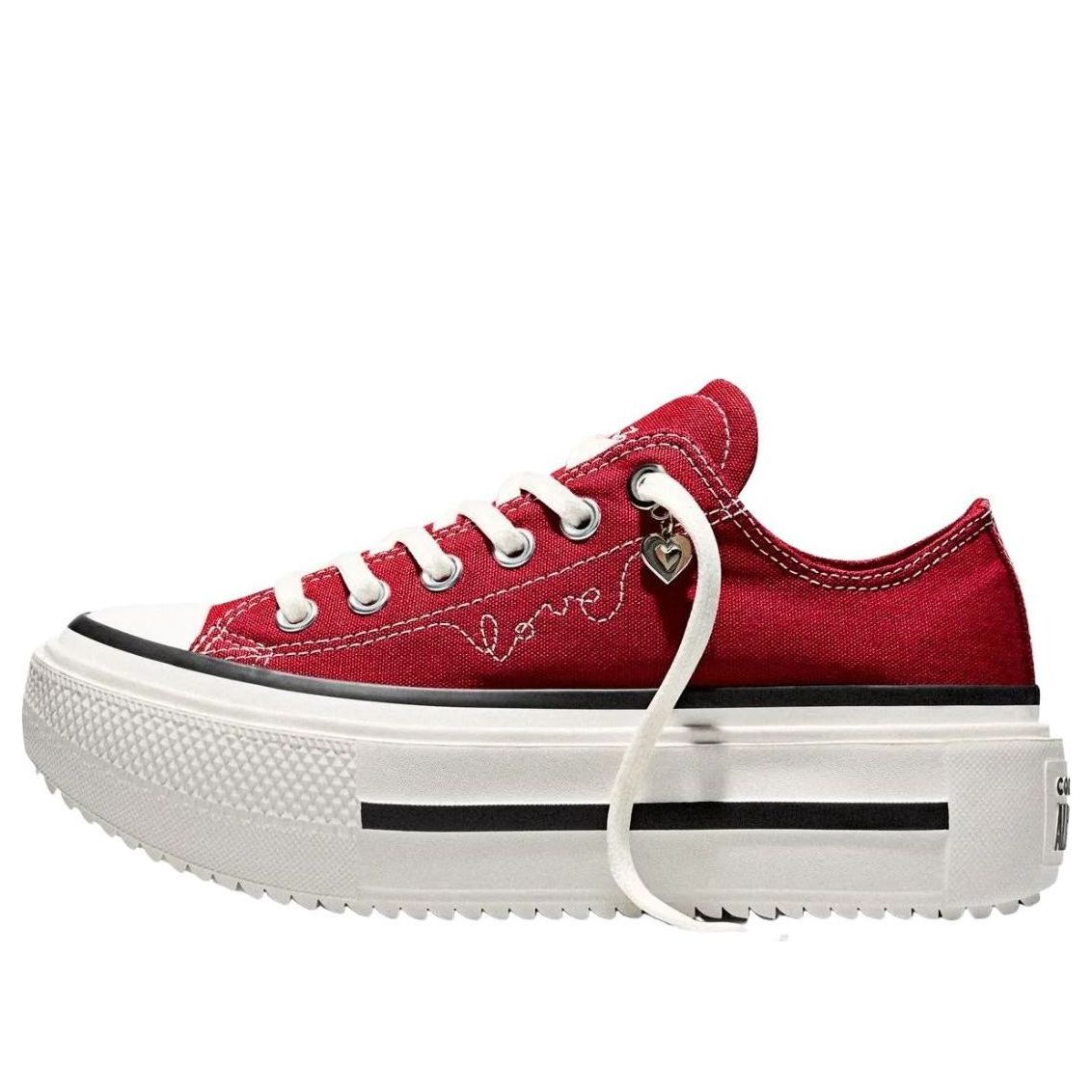 Converse Chuck Taylor All Star Hearts Lift Double Stack Low 'Days Ahead' A20659C