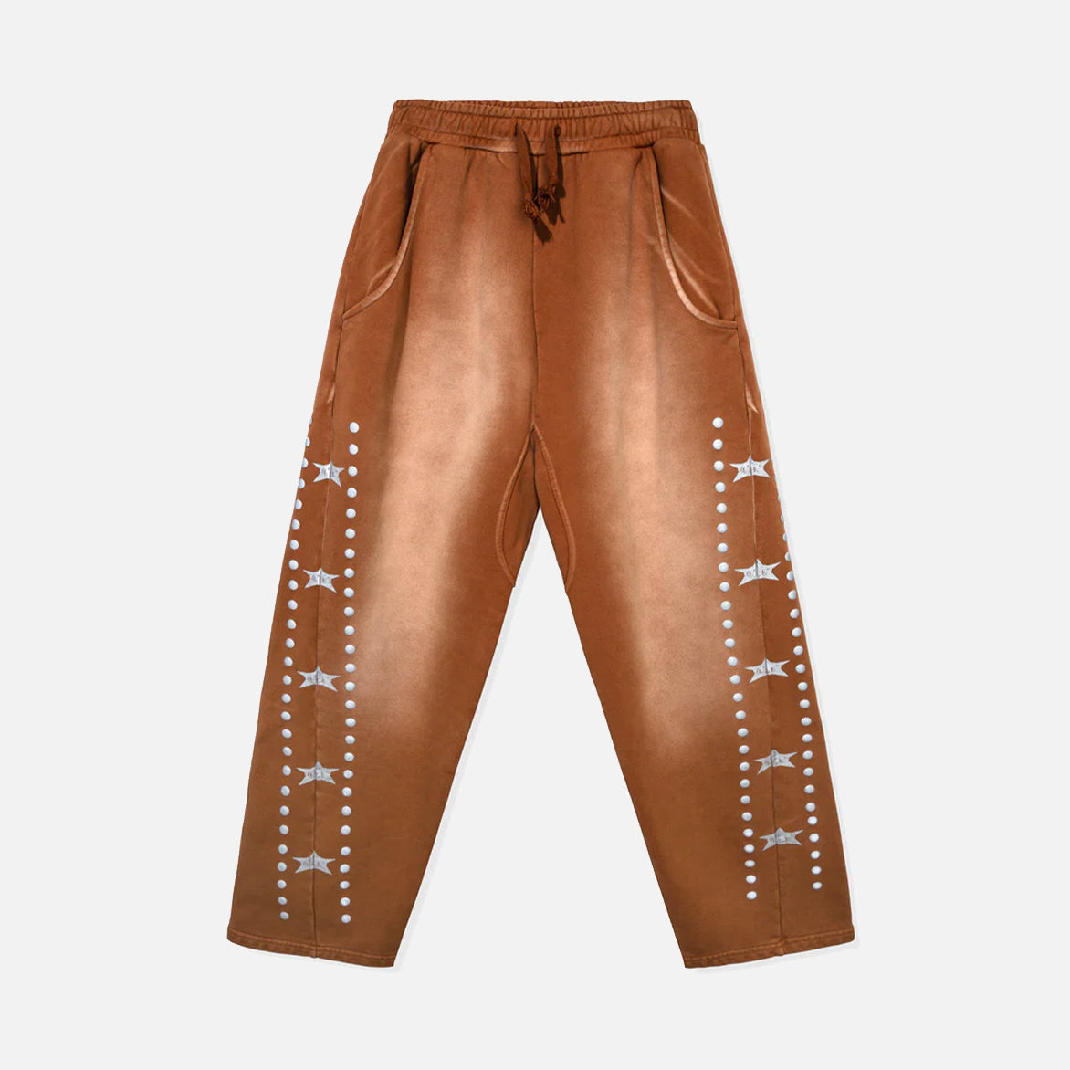 EZY RYDER SWEATPANTS - BROWN