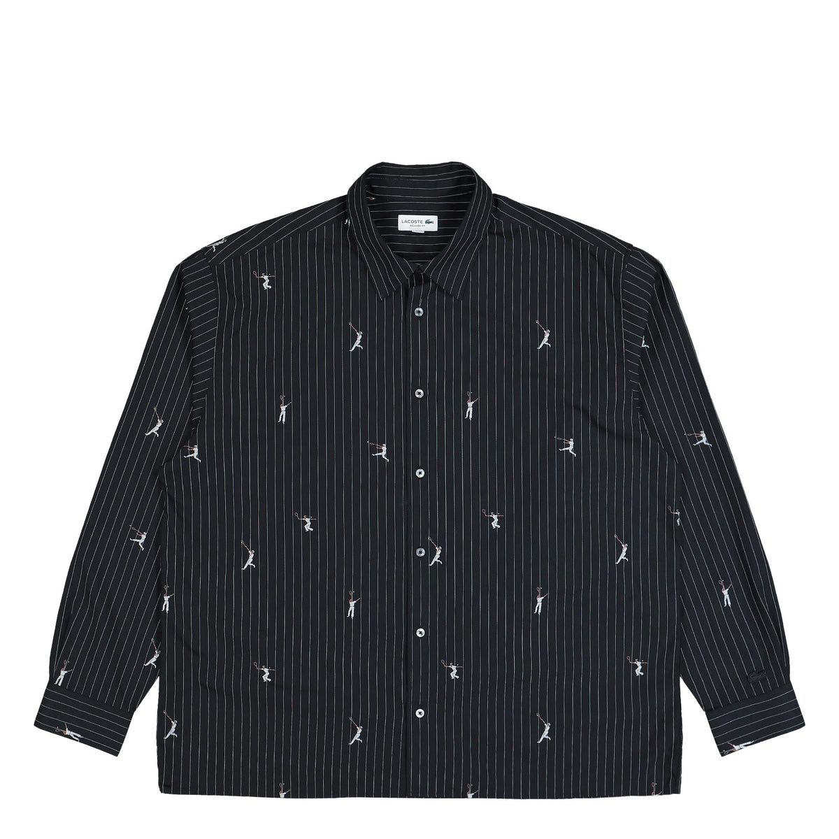 Embroidered Jacquard Cotton Shirt